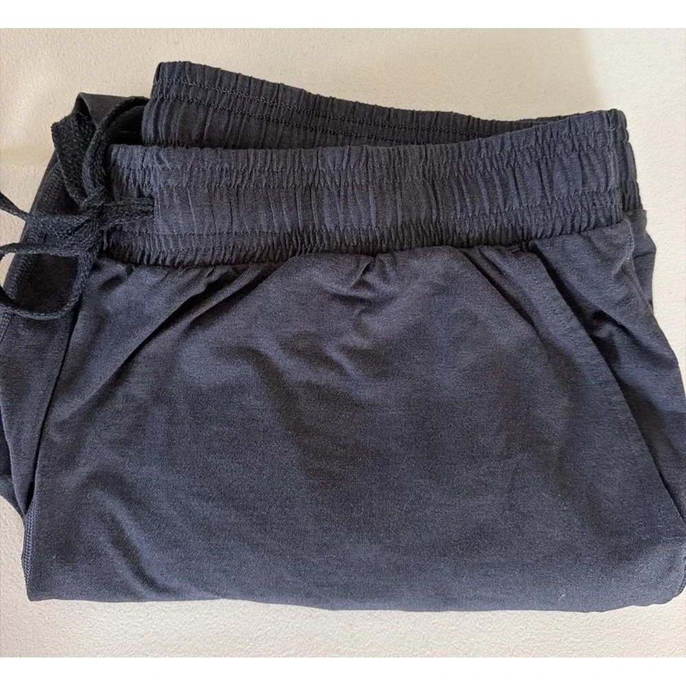 All in Motion Men's XL Soft Stretch Jogger Pants Blue Drawstring Activewear